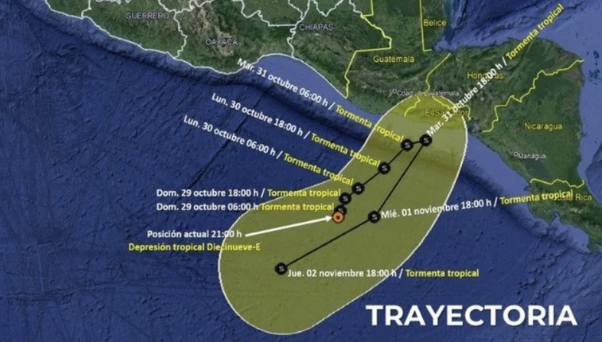 AlertaenChiapasyOaxacaporDepresropical1Eesperanlluviasintensasyltooleaj