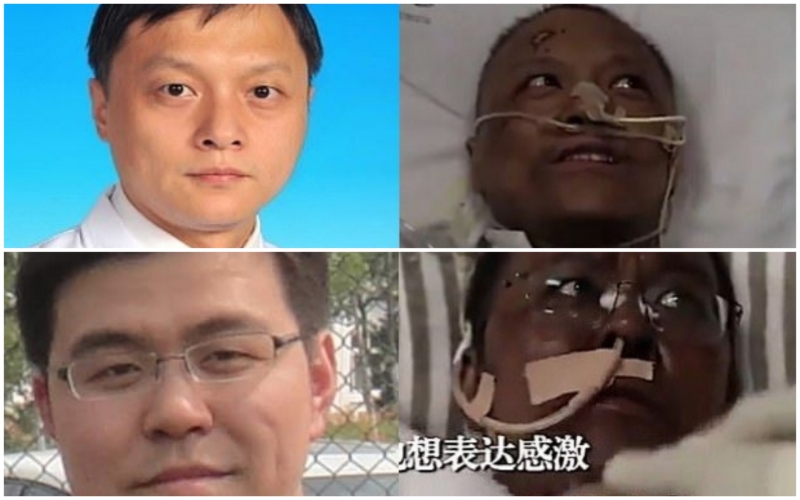 Dr Yi Fan i dr Hu Weifeng
