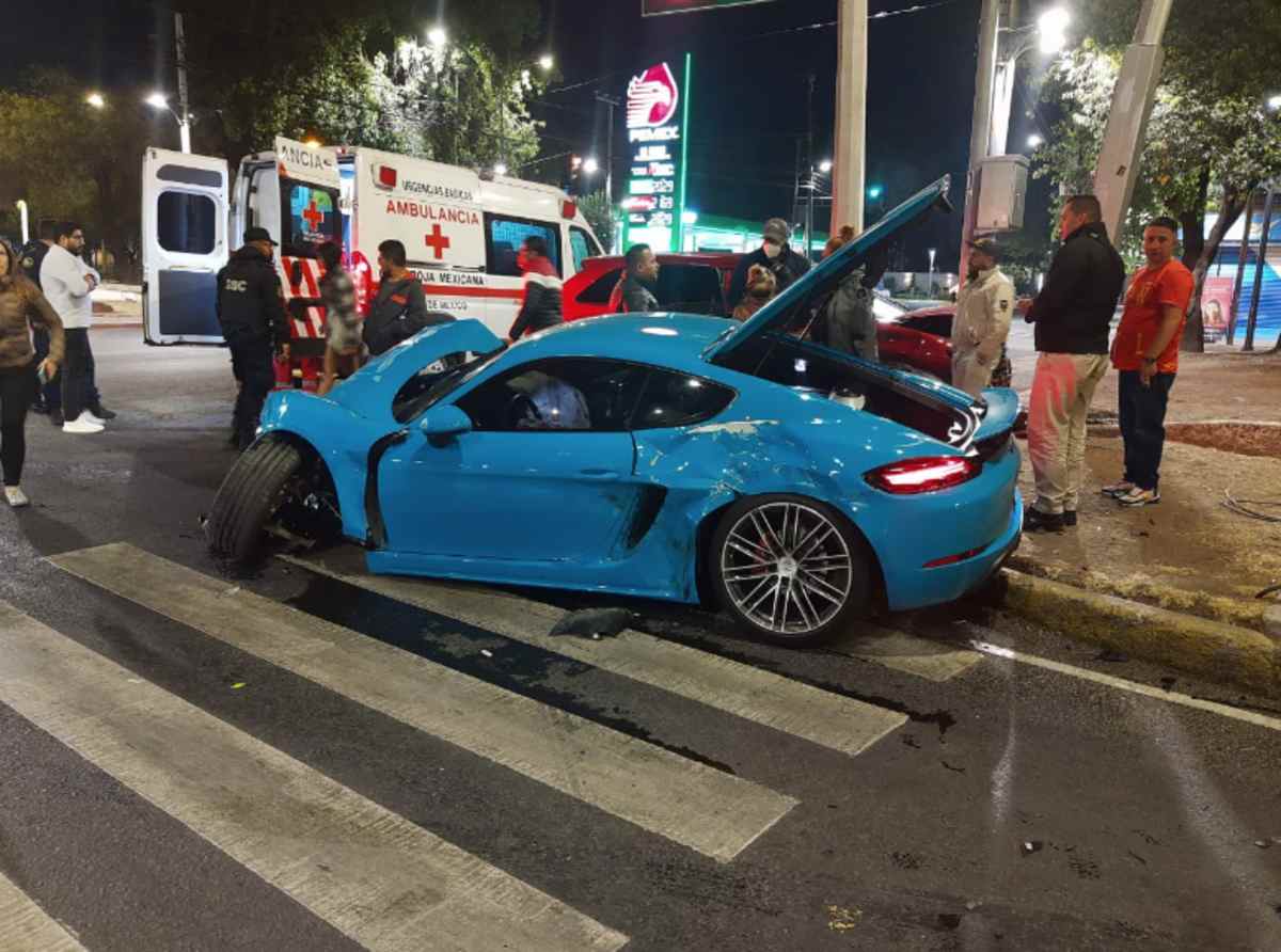 Porsche Azul