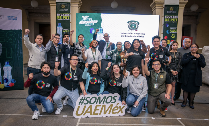 RecolendePETytaparroscasdeplcompromisambientaldelaUAEMxCEBD