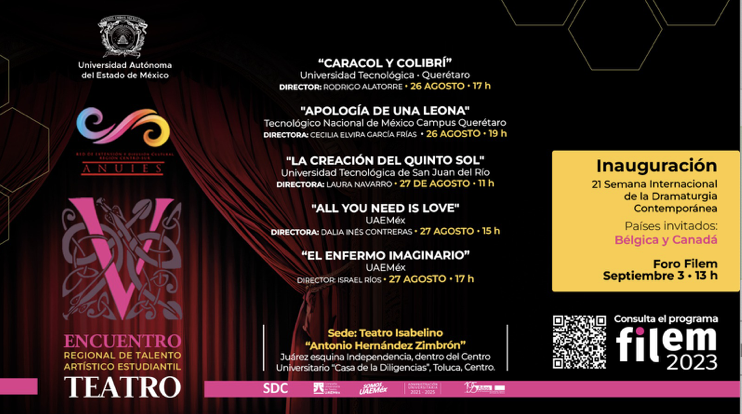 SealistVEncuenrRegionaldealentoArcoEstudiantildurantelaFILEM 