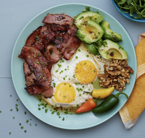 Sencilloatotopancetayhuevos
