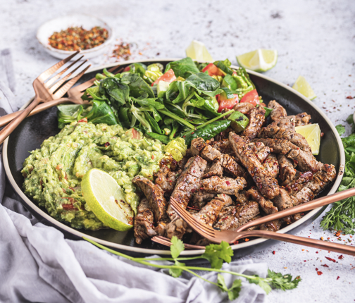 Tiraternerstimexicancoensaladayguacamole