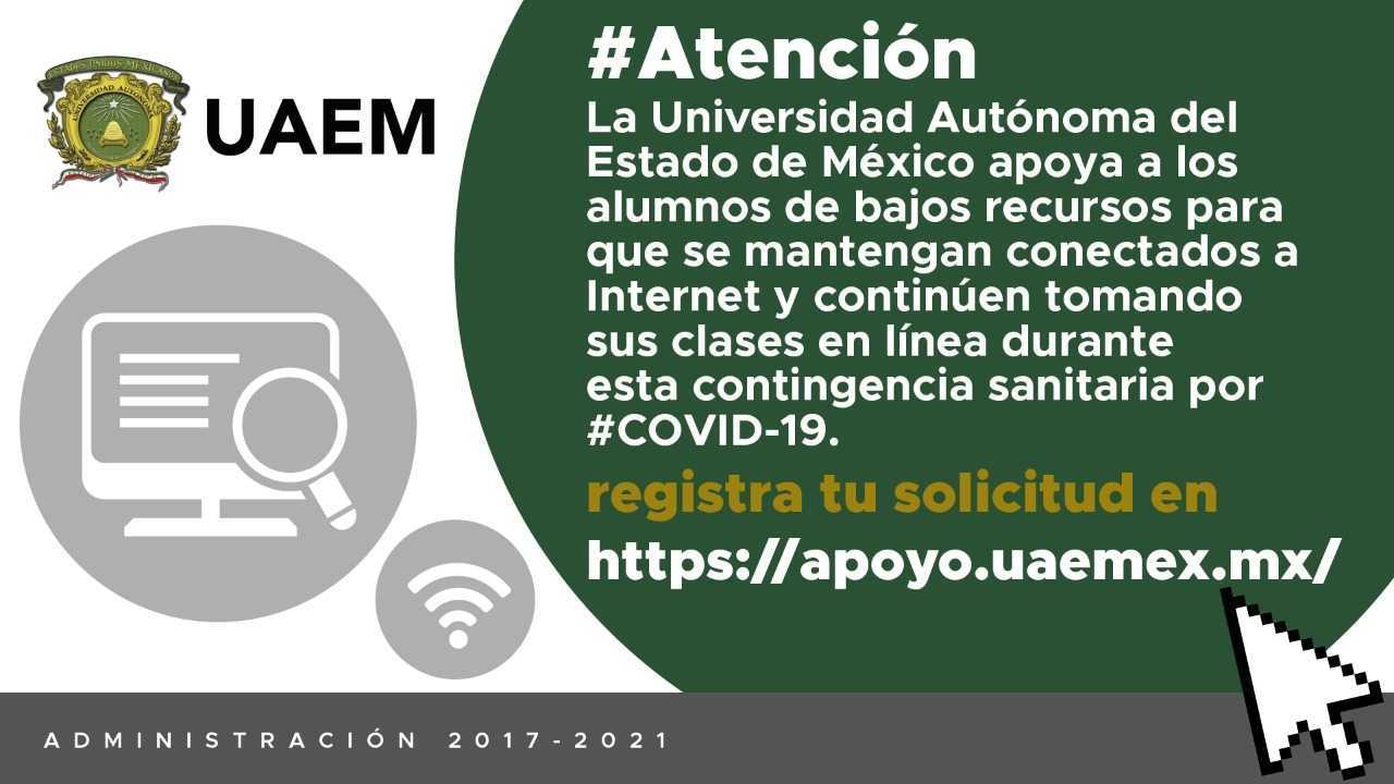 UAEM apoyo Internet