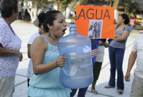 agua no