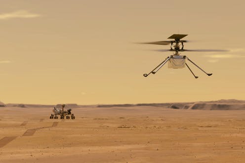 drones marte