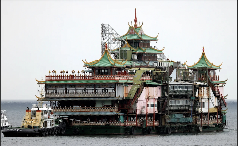 monumento flotante