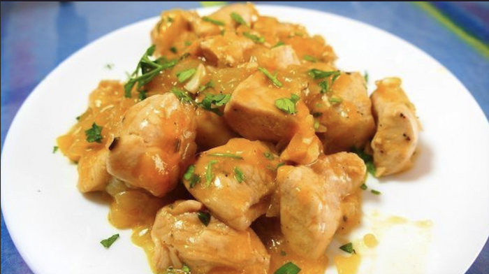 pollo a la naranja