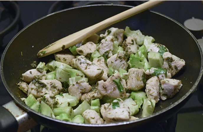 pollo y brocoli