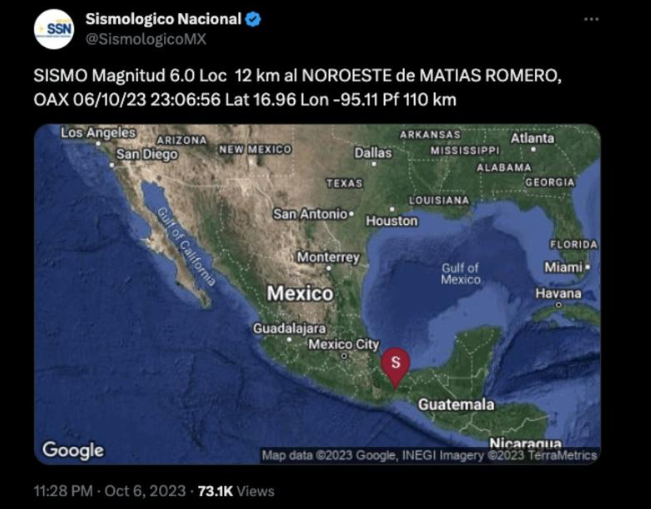 trassismode6sereportandañosmenoresenoaxaca